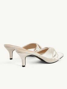 CUCCOO CHICEST Ladies, Bows, High Heels. - Light Apricot - View 6