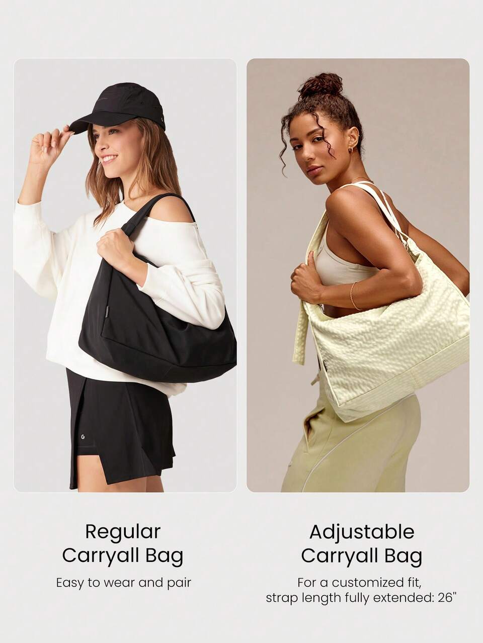 17L Unadjustable Textured Water-Resistant Shoulder Bag Fall Winter