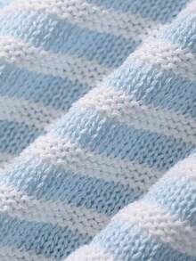 DAZY Men's Colorblock Summer Knit Top - Blue - View 6