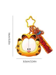 GARFIELD | POKOJA LAND 1pc Mini Coin Purse, Cute Style, PVC Material, Compact Portable Size, Spacious Interior, Great For Small Essentials Carry, For Women, Perfect Daily Item, Versatile And Fun Daily - one size fits all - View 3