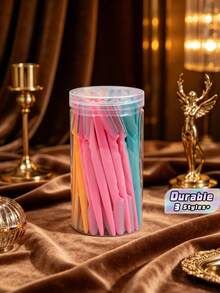 40Pack Stainless Steel Eyebrow Razors - Fragrance-Free Multi-Purpose Body Hair Removal Tool With Sharp Blades For Easy Grooming, No Accessories Included - 40Pcs + transparent bucket - View 1