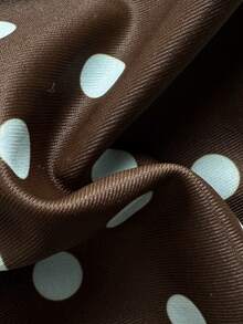 Swim SXY Polka Dot Print Back Cross Tie Fashion Sexy Swimsuit Set, Suitable For Beach Vacation Wear - Multicolor - View 8