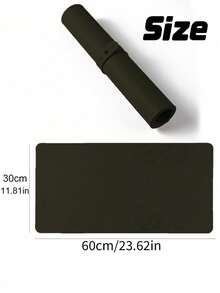 Waterproof And Durable Nail Art Table Mat, Made Of Waterproof And Soft PU Leather, Designed For Studio Tabletops And Foldable Nail Art Armrests. Ideal For Nail Artists In Salons And For Home Use. - moss green - View 3