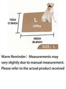 Washable Dog Pads, Reusable Pet Mats, Non-Slip Carpet, Large Dog Pad, Absorbent Leak-Proof Training Pad, Suitable For Pets, Crates, Play Pens, Beds, And Sofas - khaki - View 7