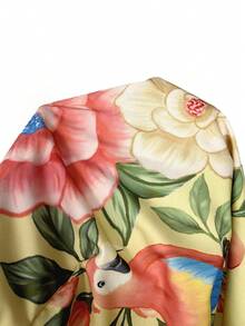 CAJUNI 花卉 Best Coord 系列 熱帶度假風 - 淡黃色 - 查看 8