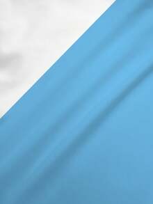 THE POWERPUFF GIRLS X SHEIN 女款夏季休閒拼色拼接卡通印花T恤 - 白色 - 查看 4