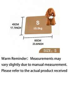 Washable Dog Pads, Reusable Pet Mats, Non-Slip Carpet, Large Dog Pad, Absorbent Leak-Proof Training Pad, Suitable For Pets, Crates, Play Pens, Beds, And Sofas - khaki - View 9