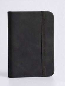 SHEIN 1 Compact A7 Pocket Notebook - 200 Lined Pages, Matte Finish, Multi-Color Portable Mini Diary Notebook With Zipper Closure, Convenient For Taking Notes On The Go, Mini Notepad - one-size - View 10