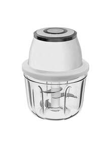Teckwe 350ml 白色塑料 Type-C 充電式無線一鍵全自動攪拌研磨電動切碎機，適用廚房、居家、宿舍、露營車、露營、辦公室、派對，聖誕禮物必備省時神器，電池 1200mAh - 白色 - 查看 10