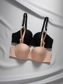 EmpressEnvy Set Bra Underwire Padat 2pack - MultiWarna - View 3