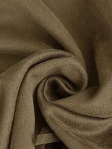 Brillora Chaleco con ribete de flecos y abertura frontal, chaqueta de verano para otoño/invierno - Verde militar - Ver 15