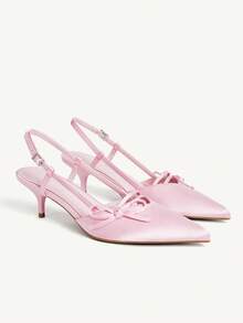 Pink satin
