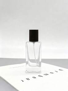Haus Hana 1 Stück quadratische klare Glas Sprühflasche, leerer Parfüm Nachfüllflasche mit Hals, Mini Parfüm, Reiseflaschen Set - Verschiedenfarbig - Übersicht 6