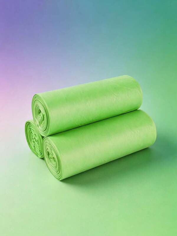 SHEIN Customers' Most Preferred Disposable Trash Bags, 100pcs/200pcs/300pcs, Multi-Purpose, Suitable For Home, Kitchen, Commercial, School, Office, Outdoor, Bathroom, Professional Use, Convenient And Tidy