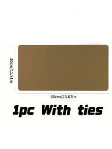 Waterproof And Durable Nail Art Table Mat, Made Of Waterproof And Soft PU Leather, Designed For Studio Tabletops And Foldable Nail Art Armrests. Ideal For Nail Artists In Salons And For Home Use. - Light Apricot - View 9