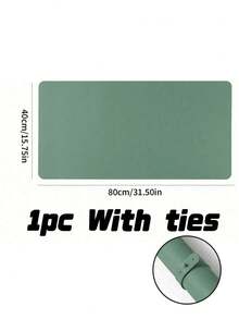 Alas Meja Nail Art Tahan Air dan Tahan Lama, Terbuat dari Kulit PU yang Tahan Air dan Lembut, Dirancang untuk Meja Studio dan Sandaran Tangan Nail Art yang Dapat Dilipat. Ideal untuk Seniman Kuku di Salon dan untuk Penggunaan di Rumah. - Mint Green - View 7