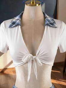 Fantasy Costume Fantasy Costume 學生角色扮演百褶裙與襪子 3 件組 - 彩色 - 查看 8
