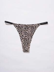 Seamless Sexy Leopard Print G-String, Minimalist & Fashionable, Suitable For Summer ClassicAnimalPrint - Multicolor - View 5