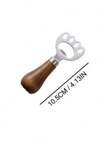 Zazumi 1pc Animal Paw Bottle Opener With Walnut Handle For Minimalist Home Bar Featuring Captivating Visual Delight And Tactile Sensory Comfort For Urban Career Women - Multicolor - View 5