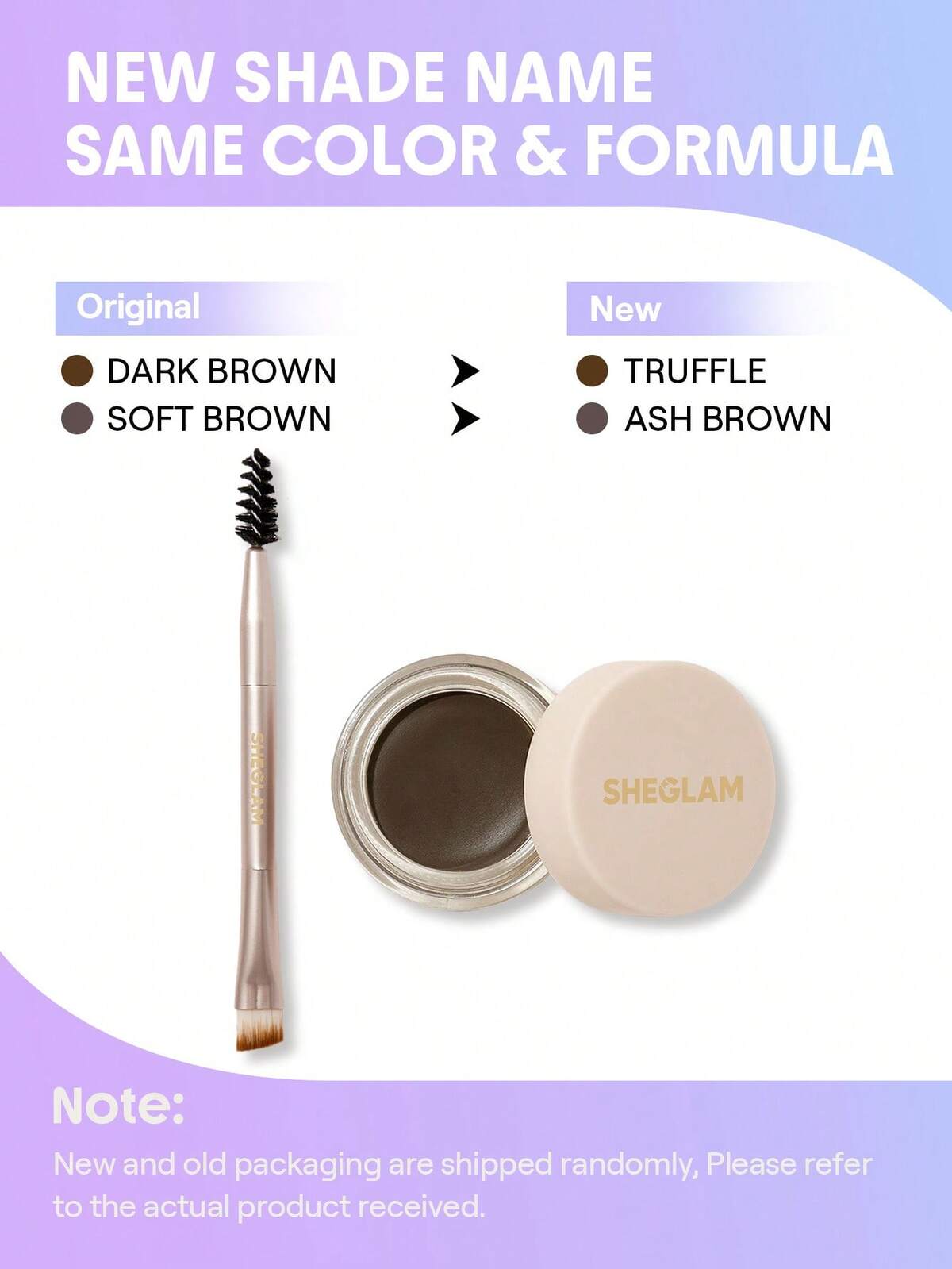 Boss Brow Waterproof Pomade-Dark Brown