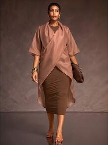 Veslaya Spring, Summer, Autumn, Winter New Music Festival, Easter, Western Elegant,Nomadic Style Birthday Party Cocktail Evening,Punk - Khaki - View 7