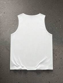 HIMLAND Camiseta casual de cuello redondo de mezclilla para hombre, versátil para uso diario - Blanco - Ver 8