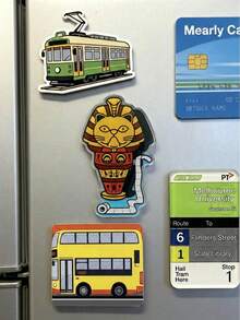 POKOJA LAND Pharaoh Cat In Canopic Jar Fridge Magnet, 1pc, Occult Egyptian Cat Refrigerator Magnet, Strong Magnetic Acrylic Cool Meme Decor, Cat Lover Gift, PokojaLand&Luluni - 1PC - View 6