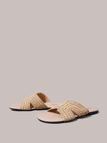 Styleloop Señoras, Uñas de Sauce, Hebillas, Zapatos Planos. - Albaricoque - Ver 5