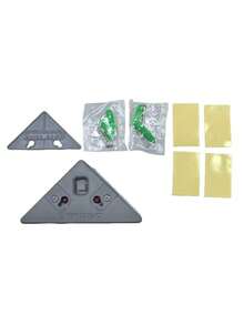 6PCS Luces de Escalera Alimentadas por Energía Solar, Luces de Escalera LED Solares Impermeables para Exteriores, Luces Decorativas Alimentadas por Energía Solar, Adecuadas para Escaleras de Jardín, Patio, Terraza, Escalones Delanteros, Camino, Entrada, Porche y Decoración de Iluminación Exterior de Patio - Multicolor - Ver 9