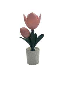 1PC Tulip Flower  Night Light,, Bedroom Decor, Living Room Decor, Home Decor, Wedding Decor, Holiday Decor, Birthday Gifts - Flower night light - View 5