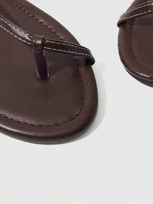 HighSole Women Heeled Sandals Summer - Brown - View 4