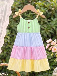 SHEIN Vestidos para niñas - Multicolor - Ver 4