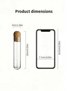Creative Transparent Tea Strainer Heat-Resistant Glass Teaware Tea Infuser Filter Tea Maker Test Tube New Internet-Hit Tea Filter - Clear - View 10
