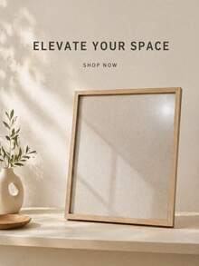 3 Px/Set Of 30x30/25x25/20x 20cm Multi-Color Photo Frame, Exquisite Large Size Photo Frame, Suitable For Wall Decoration - Multicolor - View 2