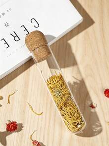 Creative Transparent Tea Strainer Heat-Resistant Glass Teaware Tea Infuser Filter Tea Maker Test Tube New Internet-Hit Tea Filter - Clear - View 8