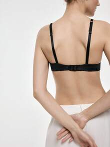 Bralution 2pcs Women's Minimalist Solid Color Wire-Free Bras - Multicolor - View 9