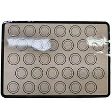 Silicone Baking Mat Set For Macarons Non-Stick Reusable Heat Resistant Cookie Baking Sheets, Multipurpose Silicone Baking Liners, Dishwasher Friendly, Perfect For Christmas, Thanksgiving, Valentine'S Day, Mother'S Day, Labor Day - Multicolor - View 5