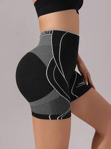 Velisys Velisys Women's Solid Color High Waist Casual Versatile Daily Wear Sports Shorts 2pcs/Pack - Multicolor - View 5