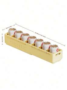 1PC Expandable Plastic Storage Drawer Adjustable Drawer Organizer Cabinet Storage Box Multifunctional Stackable Divider Container Kitchen Cabinet Organizer Pantry Utility Basket Utensil Holder Beverage Can Dispenser For Home Organization Must Have - Beige - View 16