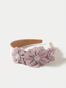 MOTF PREMIUM LILAC FLOWER HEADBAND - Mauve Purple - View 3