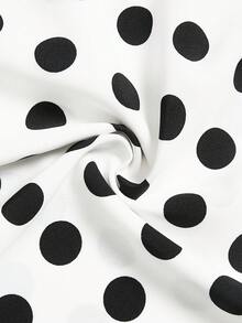 Elenzga New Women's Square Neck Floral Print Puff Sleeve Back Hidden Zipper Hem Fishtail Dress Ruffle Design Vacation Casual Daily Versatile Elegant Dress - Black and White - View 6