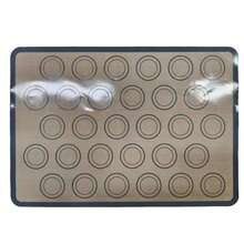 Silicone Baking Mat Set For Macarons Non-Stick Reusable Heat Resistant Cookie Baking Sheets, Multipurpose Silicone Baking Liners, Dishwasher Friendly, Perfect For Christmas, Thanksgiving, Valentine'S Day, Mother'S Day, Labor Day - Multicolor - View 3