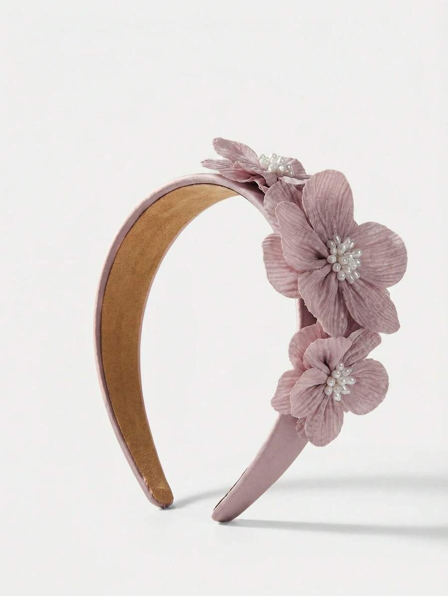 MOTF PREMIUM LILAC FLOWER HEADBAND - Mauve Purple - View 1