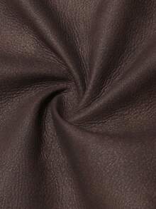Auralis Plus Size Women Solid Color Buckle Design Casual Flapper Traditional Versatile Daily Wear Shorts Dates Night Brown Summer - Coffee Brown - View 8