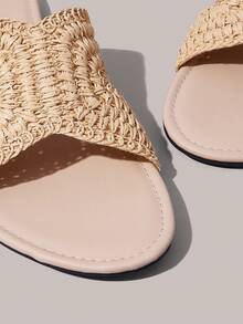 Styleloop Señoras, Uñas de Sauce, Hebillas, Zapatos Planos. - Albaricoque - Ver 3