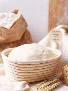 1 buah, Keranjang Pengembang Adonan Roti, Keranjang Pengembang Adonan Roti Oval dengan Lapisan Pengembang, Keranjang Pengembang Adonan Rotan Alami untuk Adonan Roti Sourdough untuk Pembuatan Roti, Pemanggangan, Fermentasi, Peralatan Pemanggang, Peralatan Dapur, Aksesoris Dapur - MultiWarna - View 8
