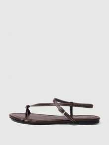HighSole Women Heeled Sandals Summer - Brown - View 3