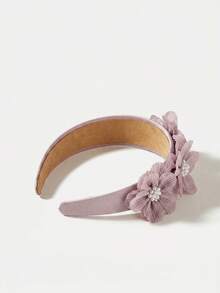 MOTF PREMIUM LILAC FLOWER HEADBAND - Mauve Purple - View 7