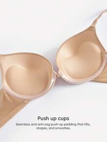 Bralution 2pcs Women's Minimalist Solid Color Wire-Free Bras - Multicolor - View 3