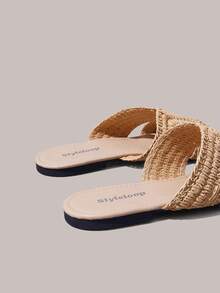 Styleloop Señoras, Uñas de Sauce, Hebillas, Zapatos Planos. - Albaricoque - Ver 4
